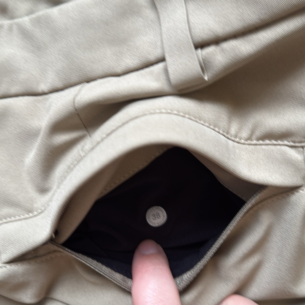 Lululemon Commission Pant Classic *Warpstreme 34" Tofino Sand - Picture 10 of 11